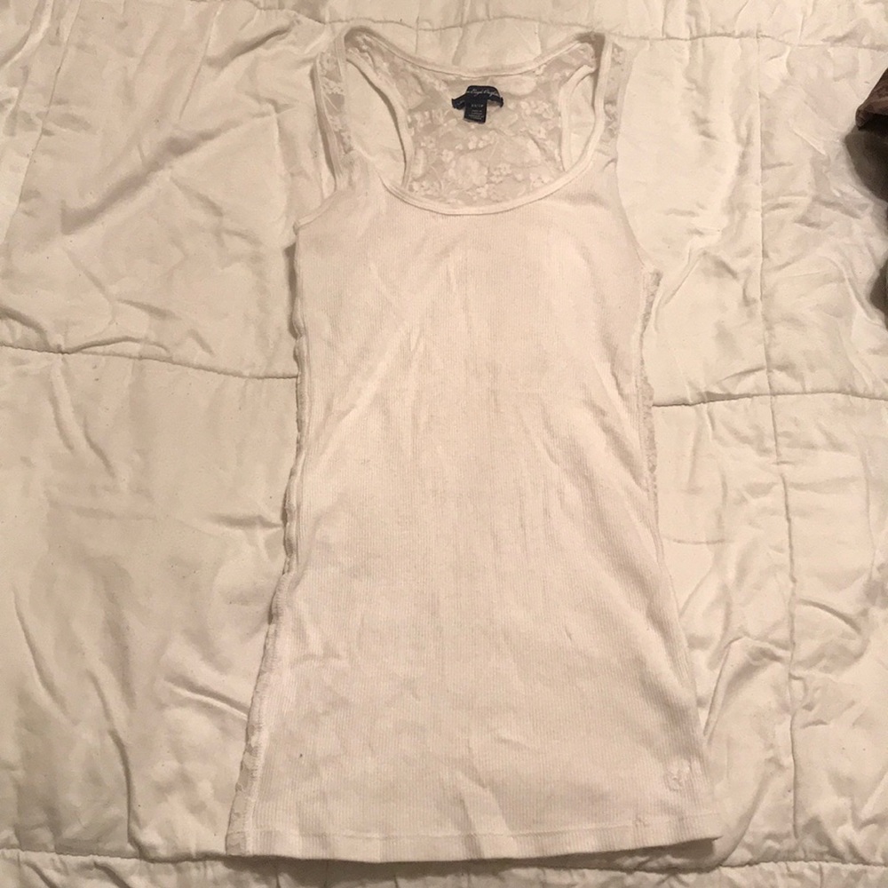 American Eagle Lace Racer Back Tank
